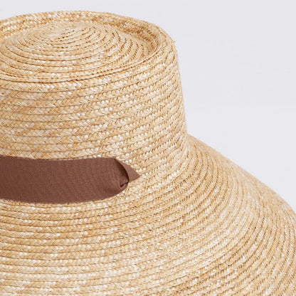 UPF 50+ Women's Wide Brim Bucket Hat with Ribbon Ties