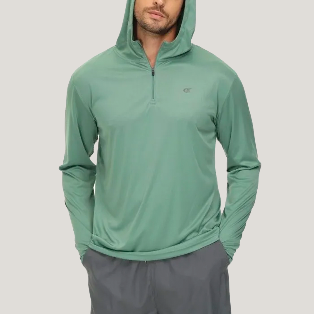 UPF 50+ Casual Long Sleeve Zip Hoodie