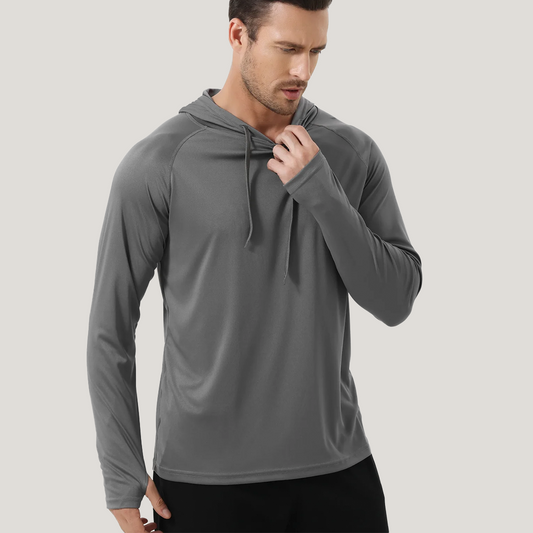 UPF50+ Cooling Rash Guard Hoodie