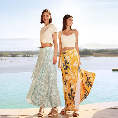 UPF 50+ Convertible Maxi Beach Skirt