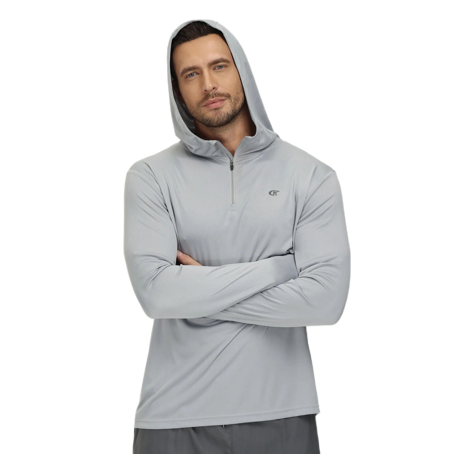 UPF 50+ Casual Long Sleeve Zip Hoodie