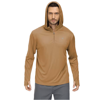 UPF 50+ Casual Long Sleeve Zip Hoodie