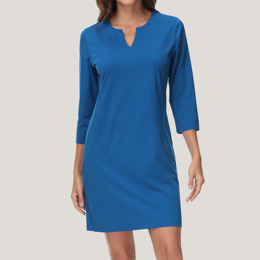 UPF 50+ 3/4 Sleeve Sun Dress